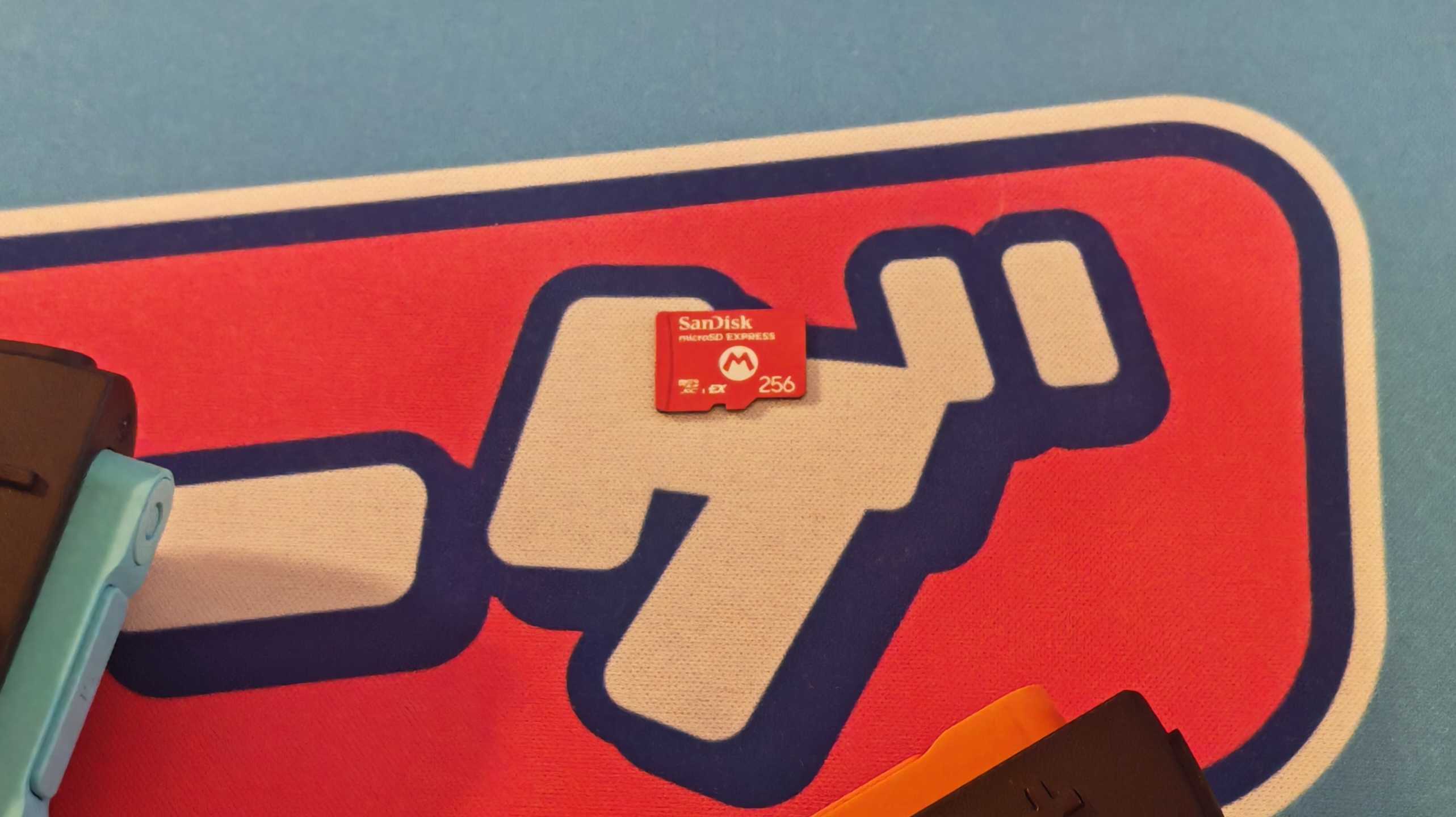 The SanDisk microSD Express Card for Nintendo Switch 2.