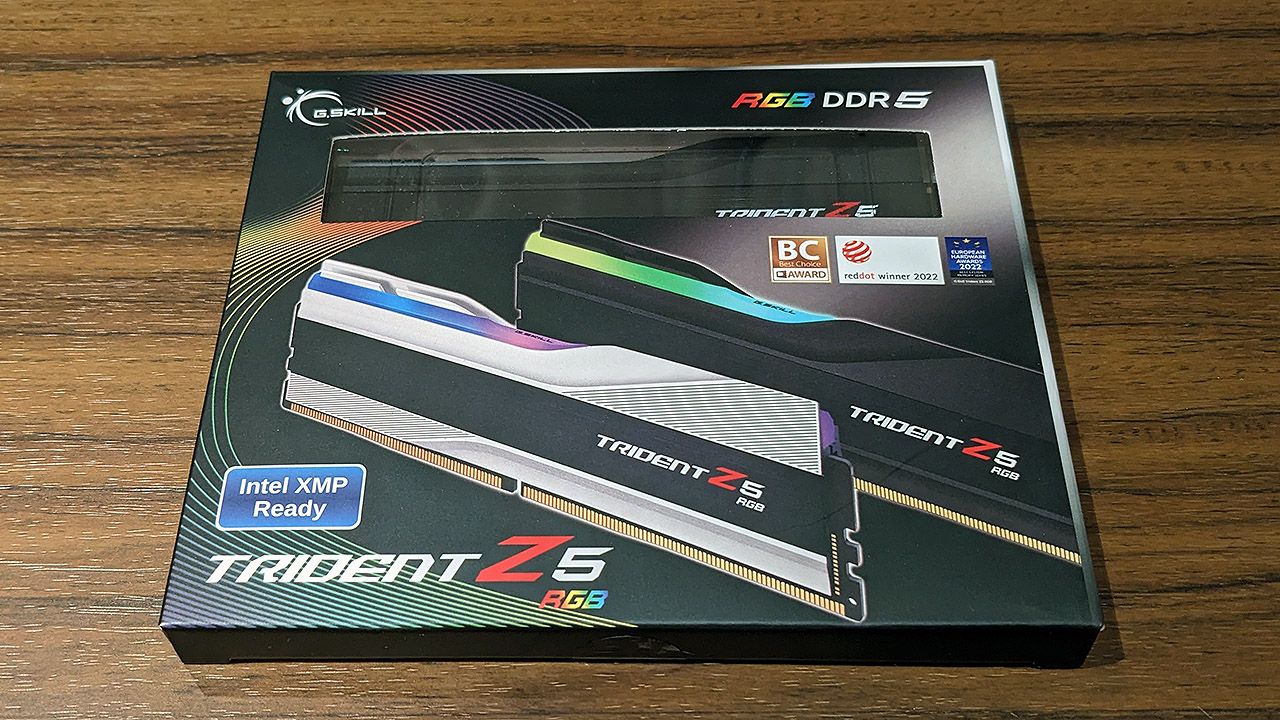G.Skill Trident Z5 DDR5-7200 2x24GB benchmarks box front