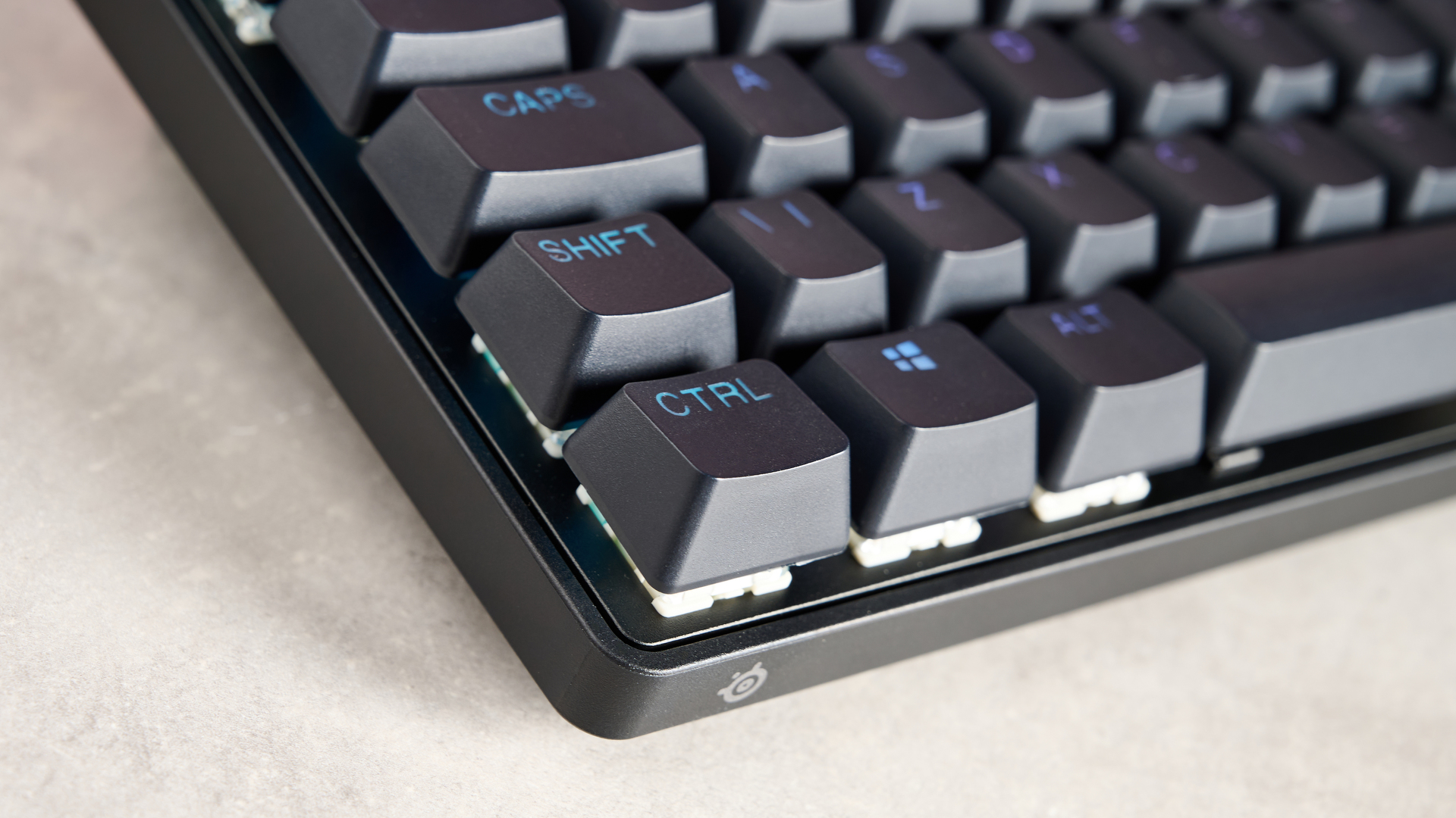 Close-up of CTRL key on SteelSeries Apex Pro TKL Wireless Gen 3