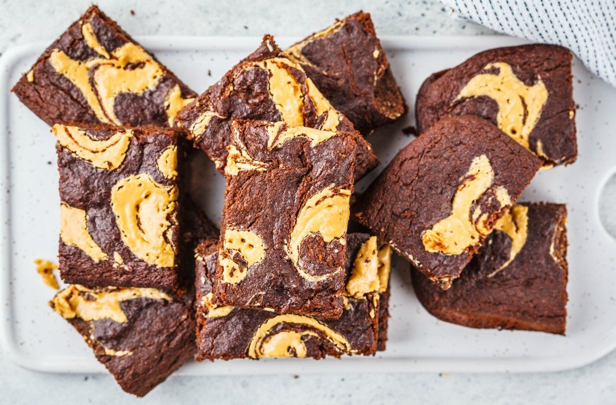 peanut butter brownies