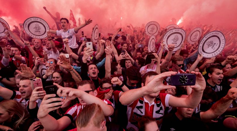 Watch: PSV's Eredivisie Title Celebrations Were Wild | FourFourTwo