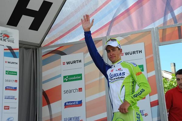 Stage winner Peter Sagan (Liquigas-Cannondale)