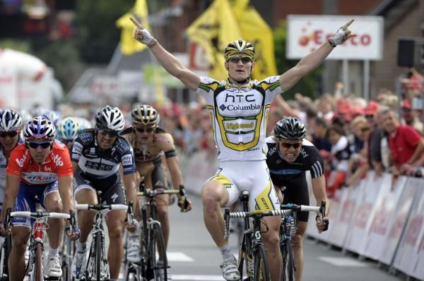 Andr&eacute; Greipel's victory was HTC-Columbia's 50th win of the season. Not too shabby.