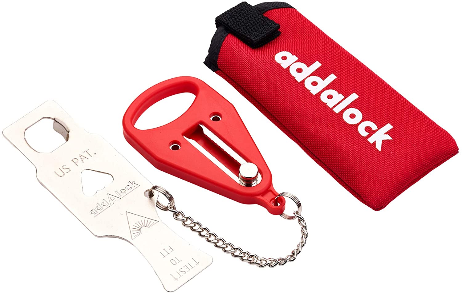 Addalock allows you to lock your dorm room more securely.