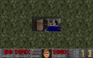 Doom at a tiny resolution on a 386
