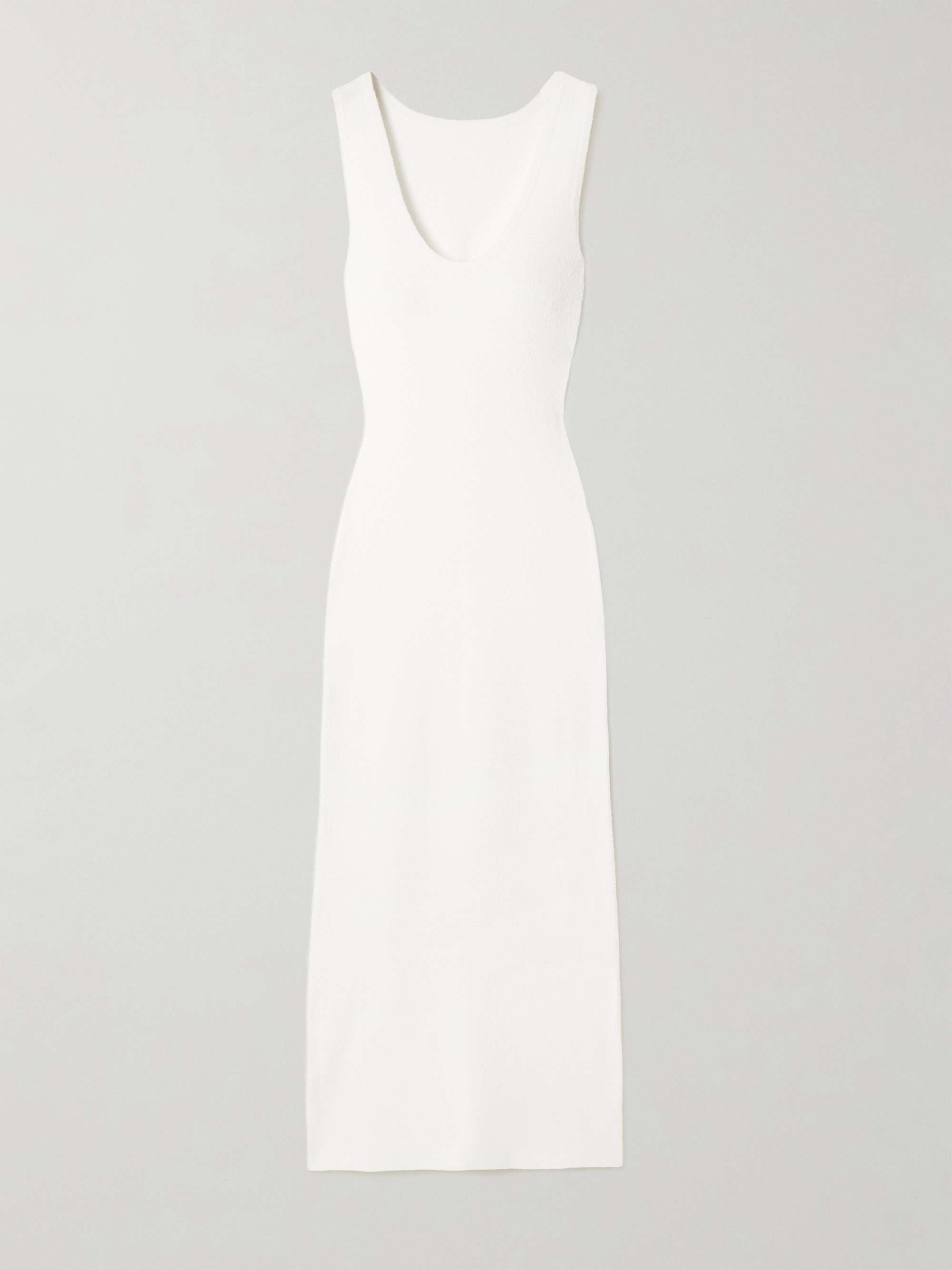 Chiara Cotton-Blend Boucl&amp;eacute; Maxi Dress