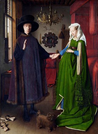 The Arnolfini Portrait - by Jan van Eyck, 1434