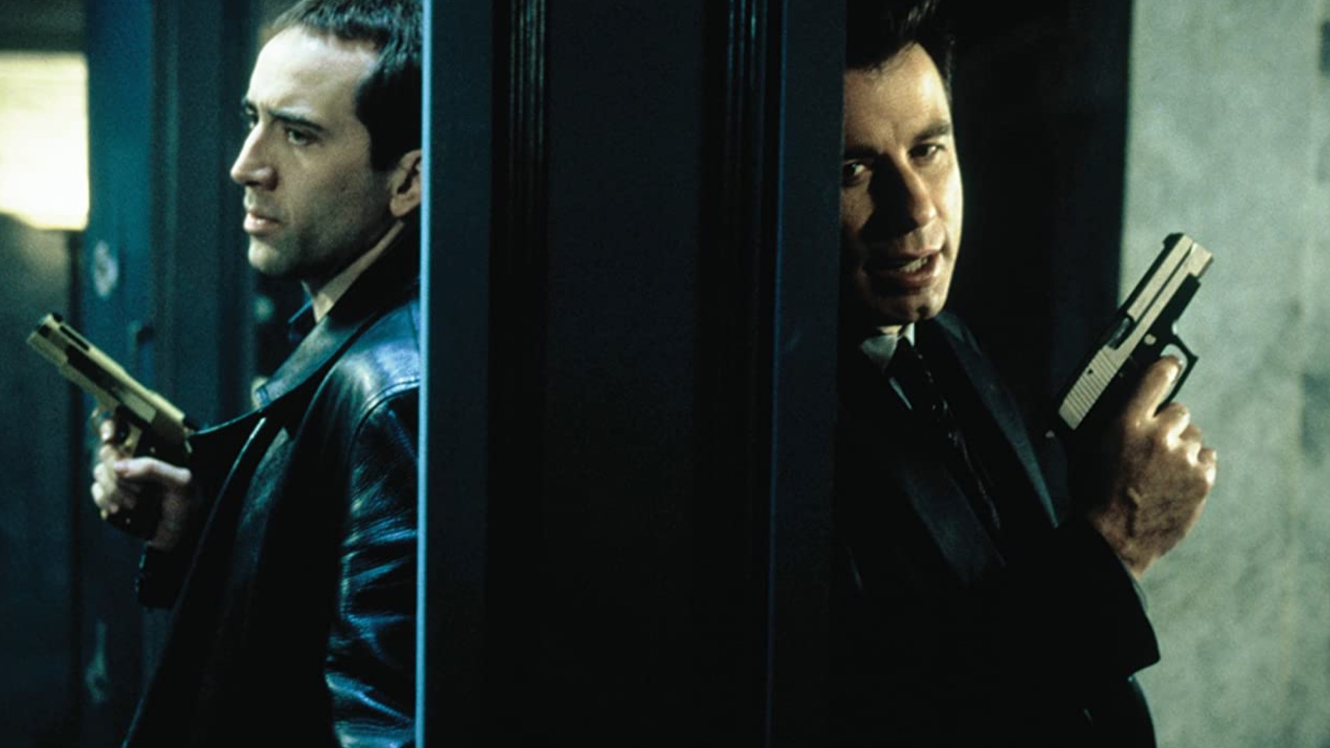 John Travolta ve Nicolas Cage Yüz Yüze/Kapalı