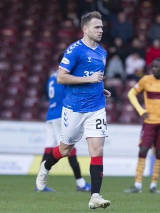 Rangers’ Greg Stewart is an injury doubt for Friday's clash with Stranraer