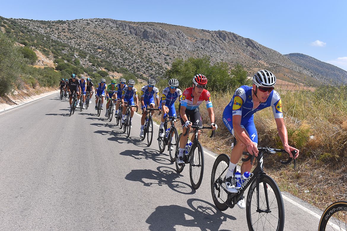 Tim Declerq did a lot of the work for Quick-Step Floors