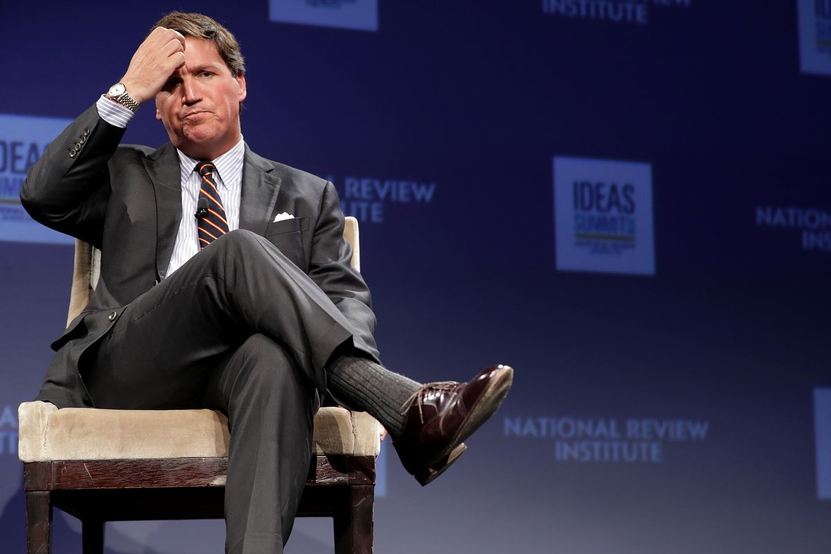 why did fox news fired tucker carlson