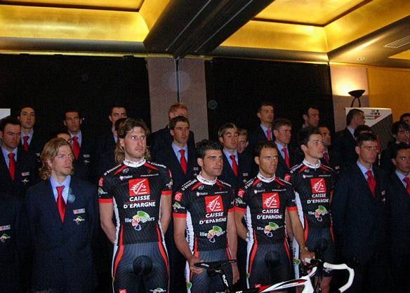 The Caisse d'Epargne-Illes Balears team