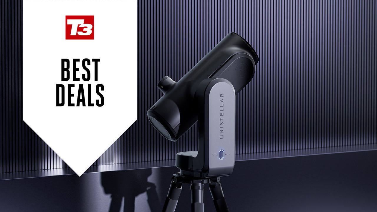 Unistellar Odessey Pro smart telescope with deals overlay