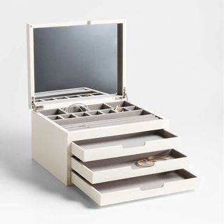An Extra-Large Jewelry Box against a white background
