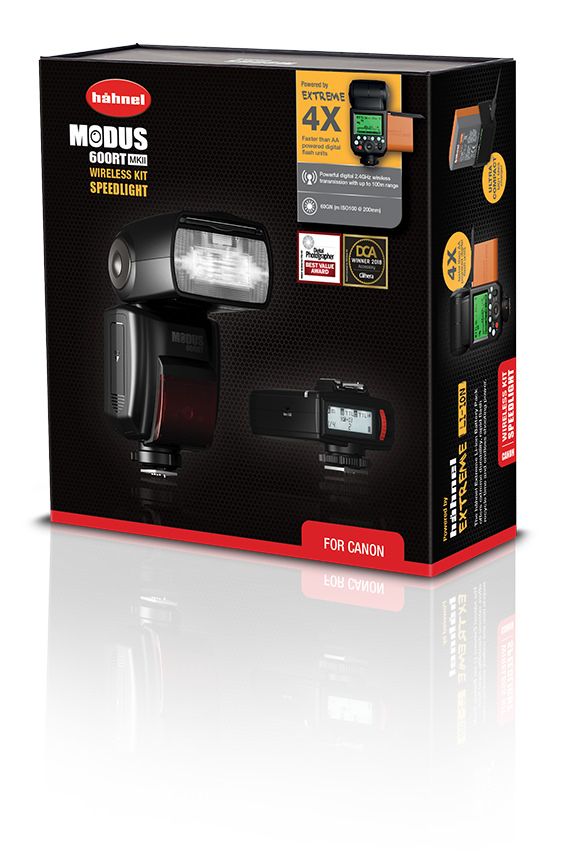 Hahnel Modus 600RT Mk II Kit for Canon - one flashgun plus Viper trigger