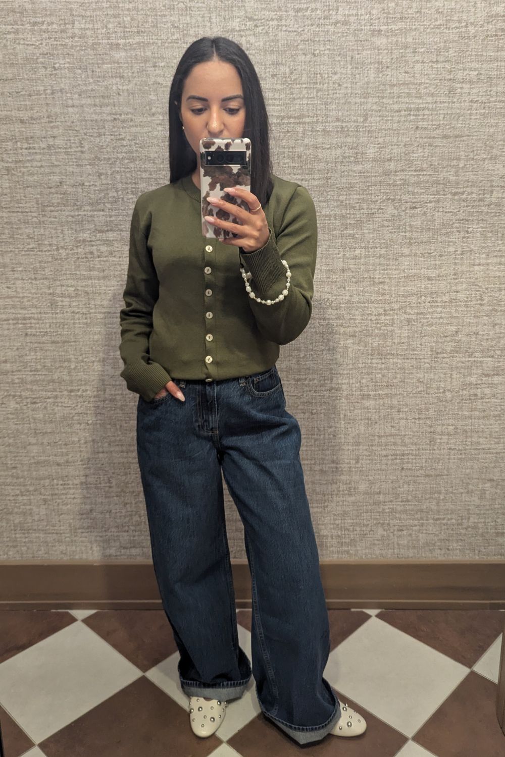 Jazzria Harris Best Petite Wide Leg Jeans