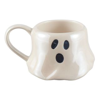 Halloween White Ghost Mug Set