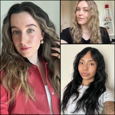 Team Who What Wear UK testing the best hair wavers