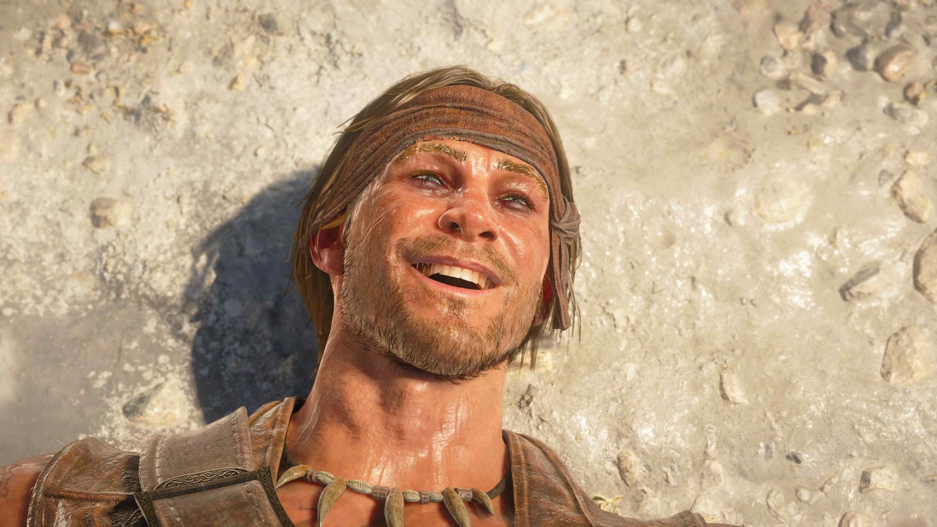 Assassin's Creed Black Flag Resynced screenshot of Edward smiling