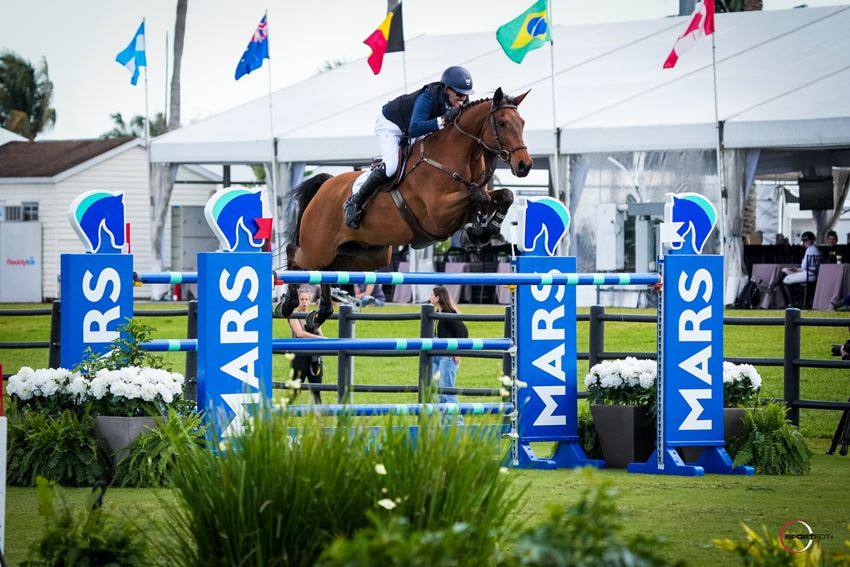 Paul O'Shea and 16-year-old Emerald gelding Imerald Van&amp;rsquo;t Voorhof lifted the $215,000 MARS Equestrian CSI4* grand prix at WEF, Florida