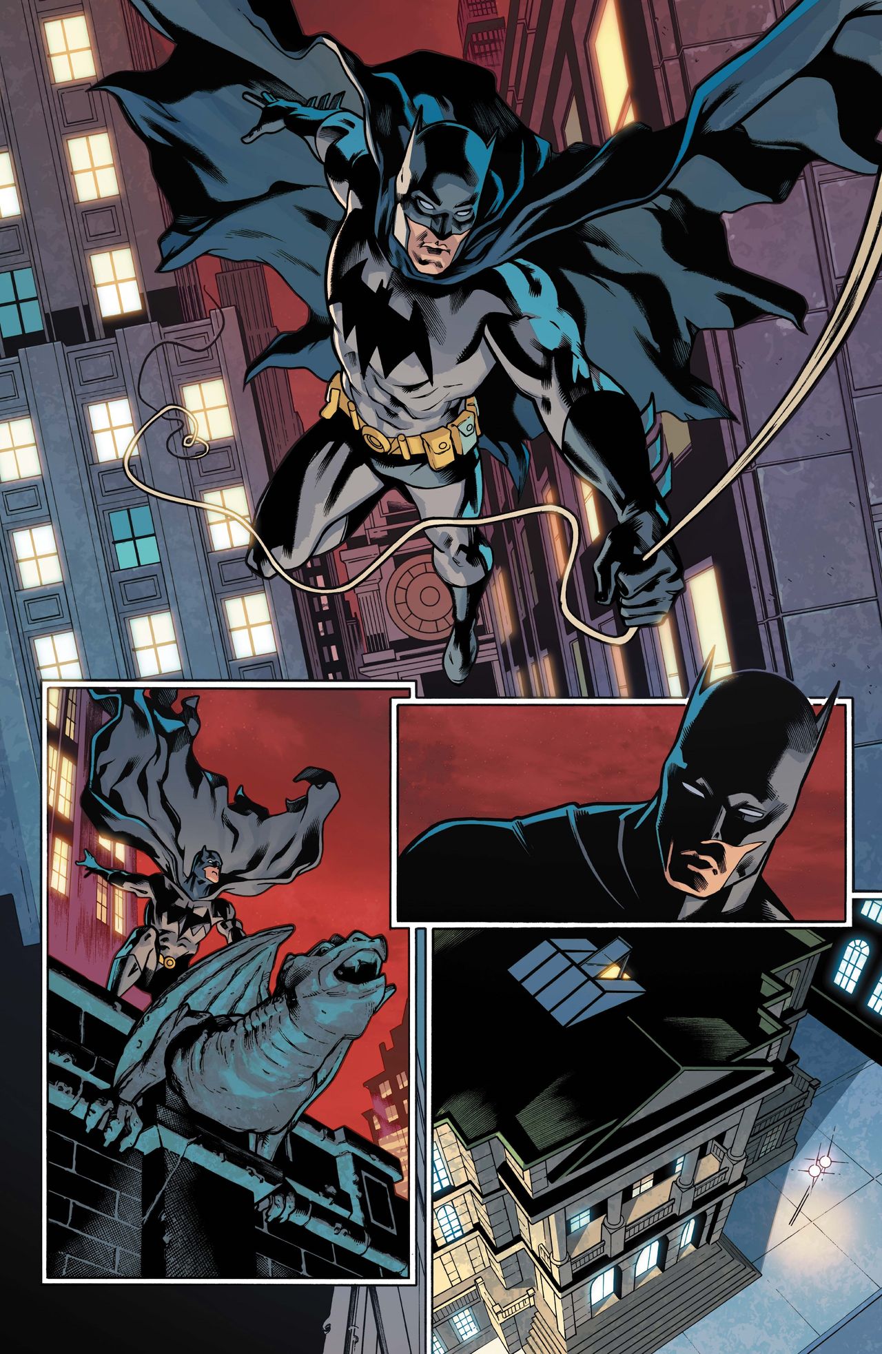 Pages from Batman/Catwoman: The Gotham War &ndash; Battle Lines #1