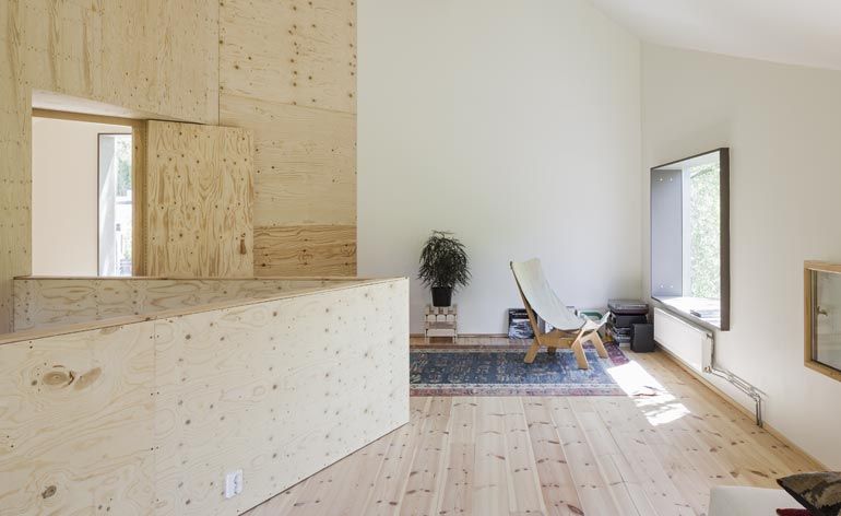 Behind its shining corrugated steel exterior