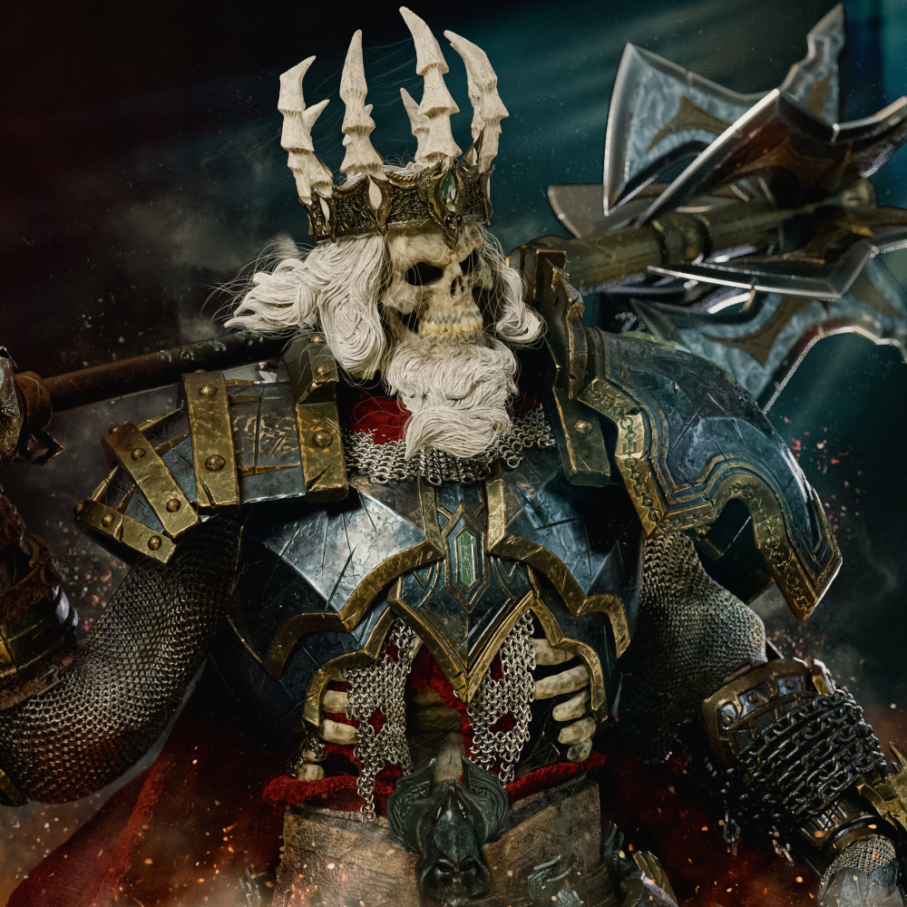 Alessandro Paladdino's tutorial to make a collectible 3D figurine of King Leoric