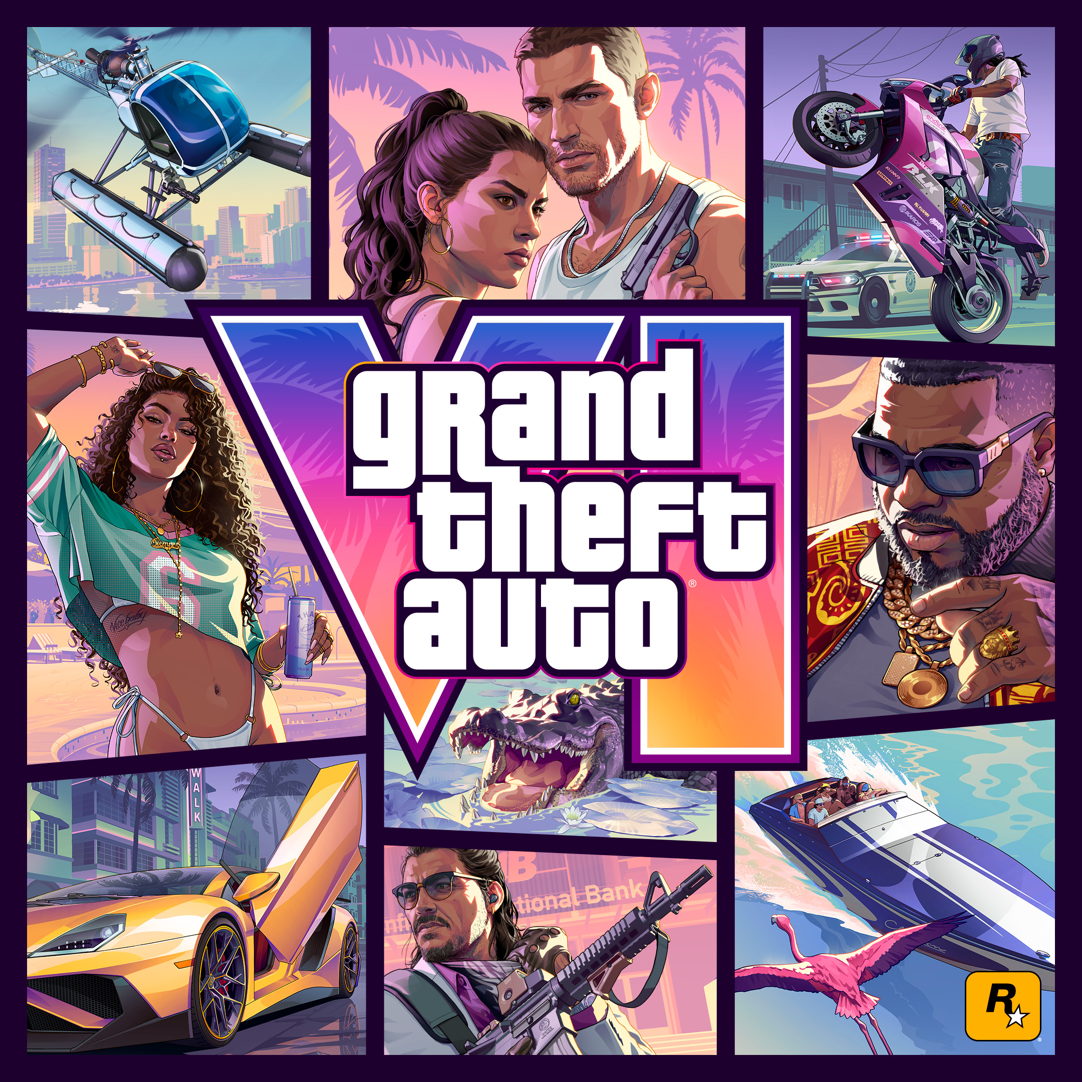 GTA 6 cover art.