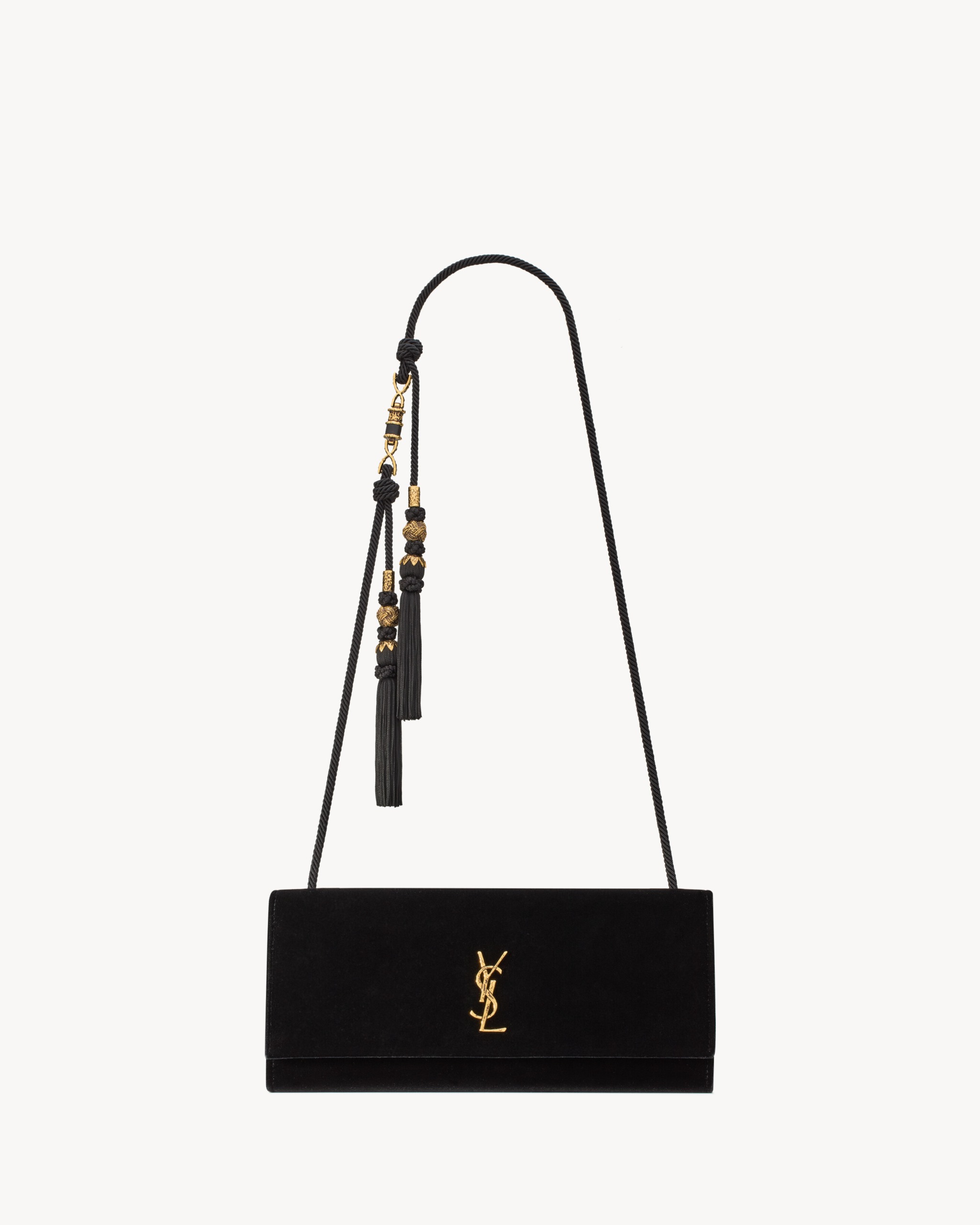 Kate Clutch on Chain in Velvet