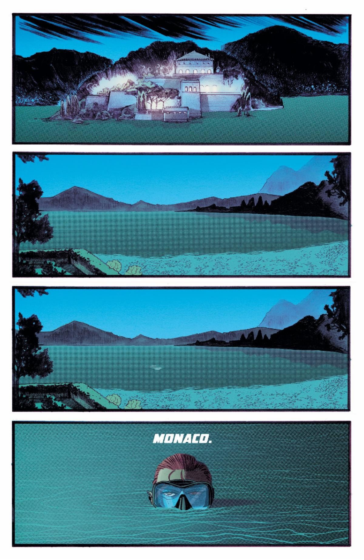 Scarlett #1 interior page