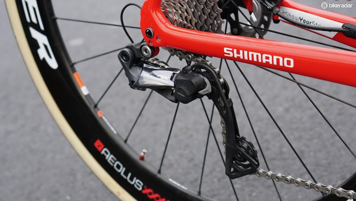 Shimano Ultegra RX road clutch rear derailleur spotted | Cyclingnews