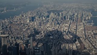 Galactus' shadow over New York City in The Fantastic Four: First Steps