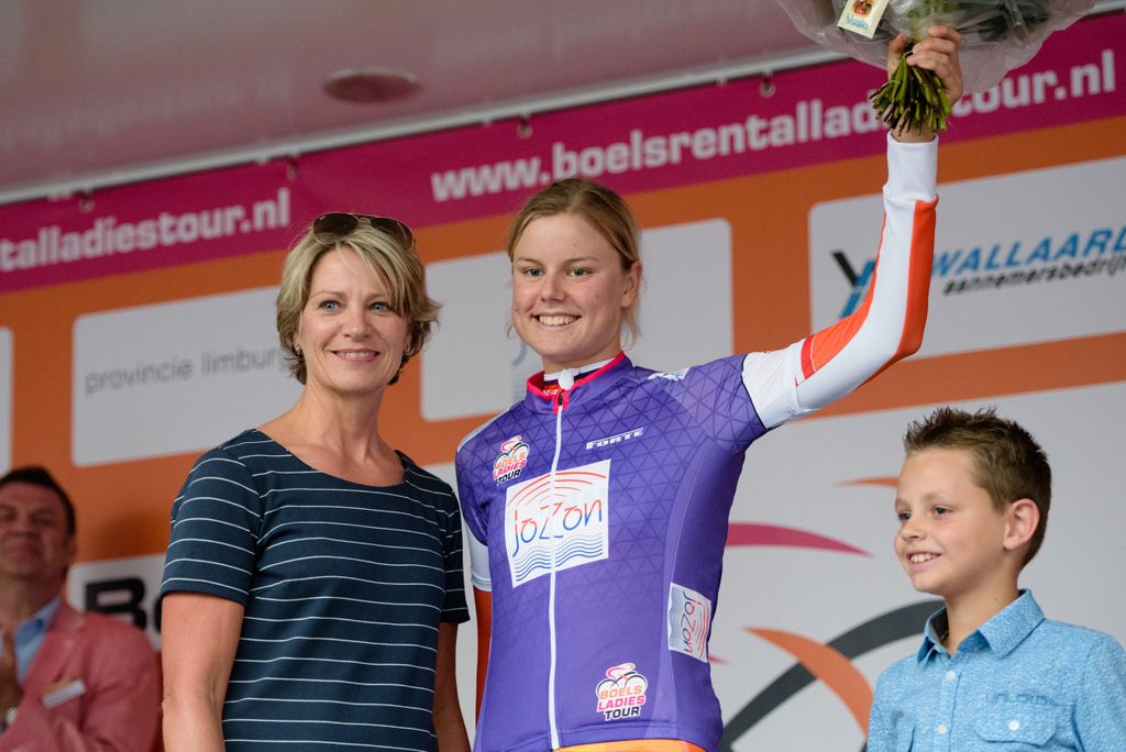 Amalie Dideriksen (Boels Dolmans) keeps the combination classification jersey