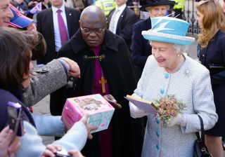 Queen Elizabeth II Visits York For The Royal Maundy Service