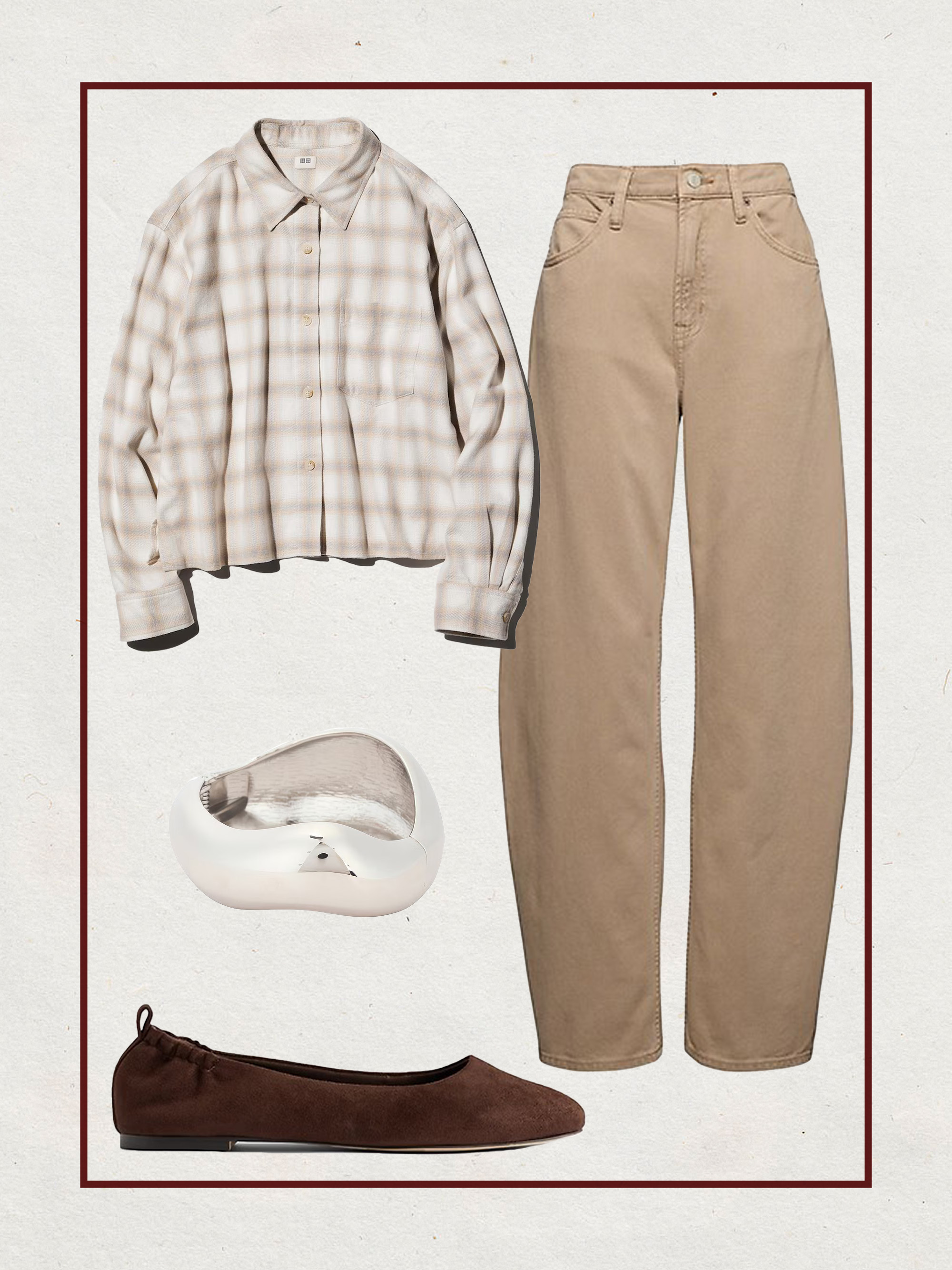 Photo of affordable fall outfit.