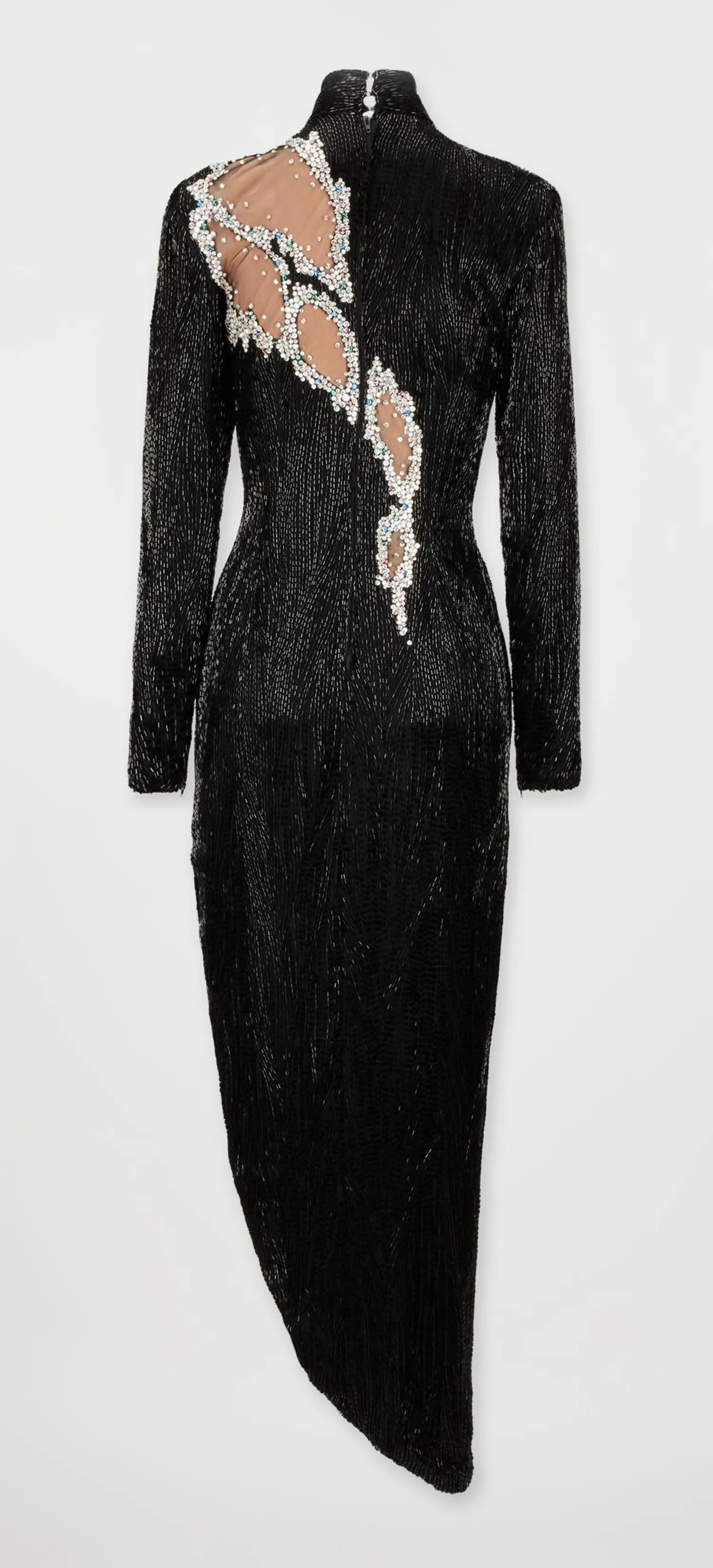 Bob Mackie1986 Runway Black Evening Dress
