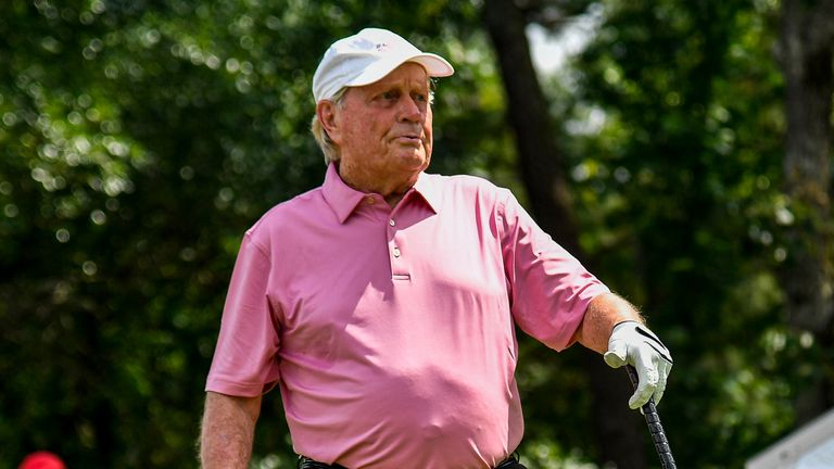 Jack Nicklaus pictured