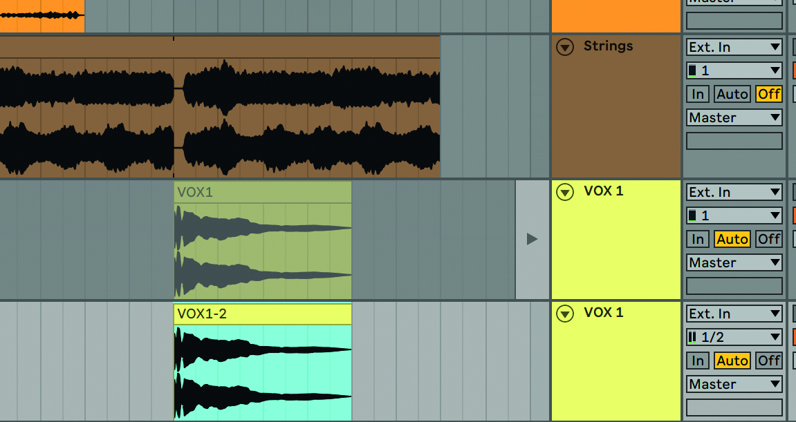 Recording vocals