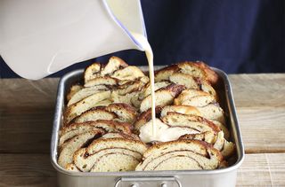 How to make bread and butter pudding