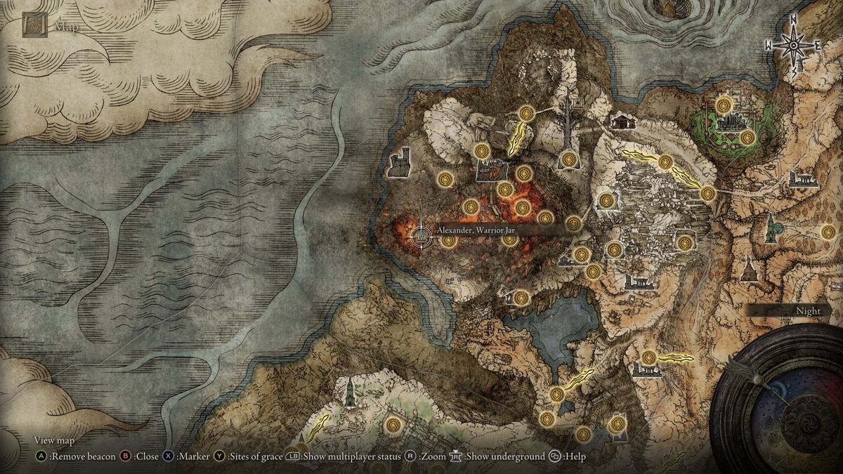Alexander location gelmir