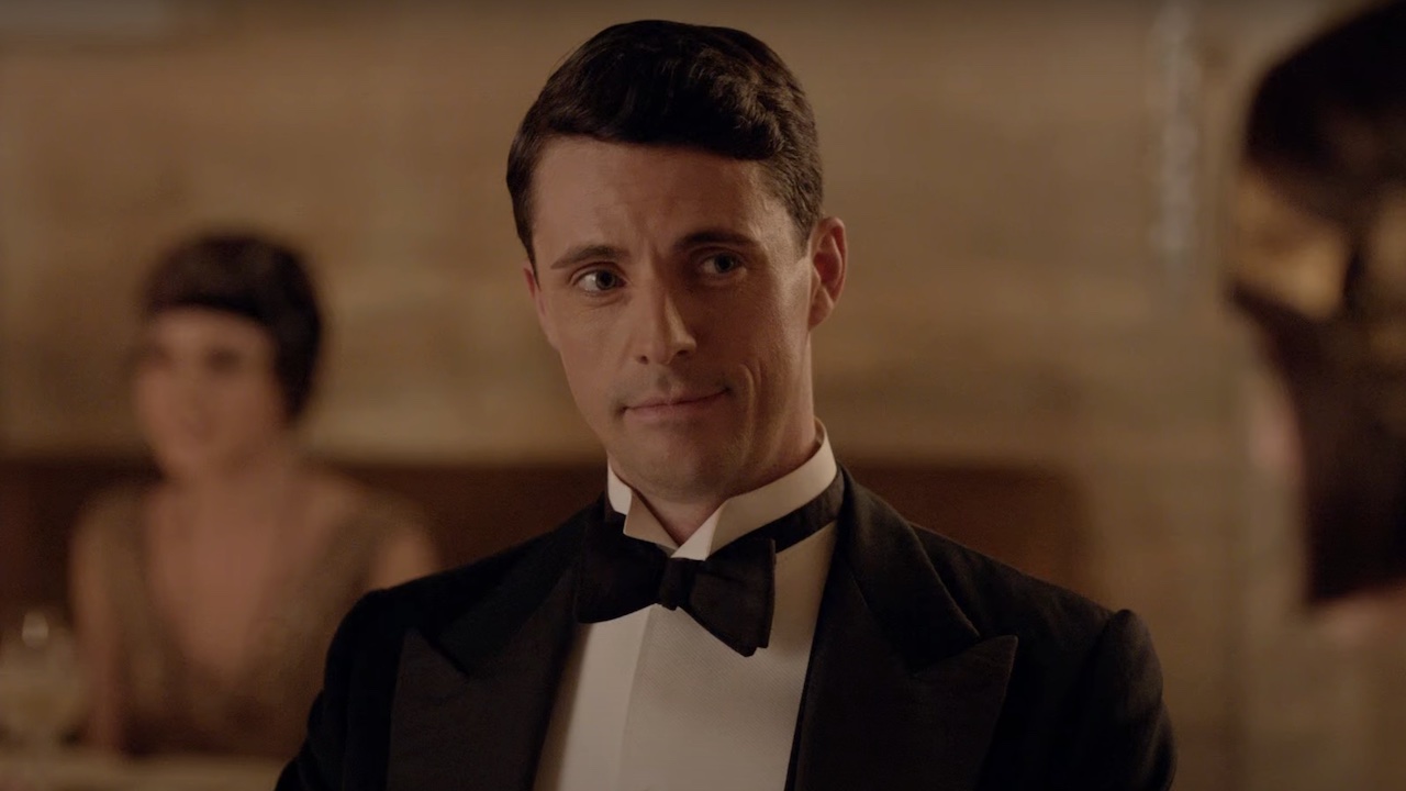 Matthew Goode as tuxedoed Henry Talbot in Downton Abbey