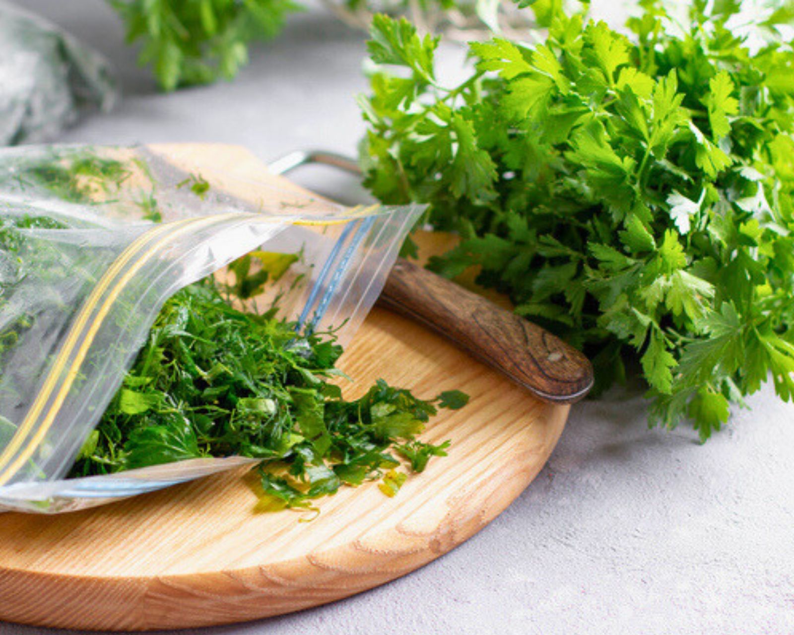 Freezing Fresh Herbs