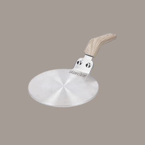 La Cafeti&amp;egrave;re Induction Conversion Plate, Silver, 13 Cm Diameter