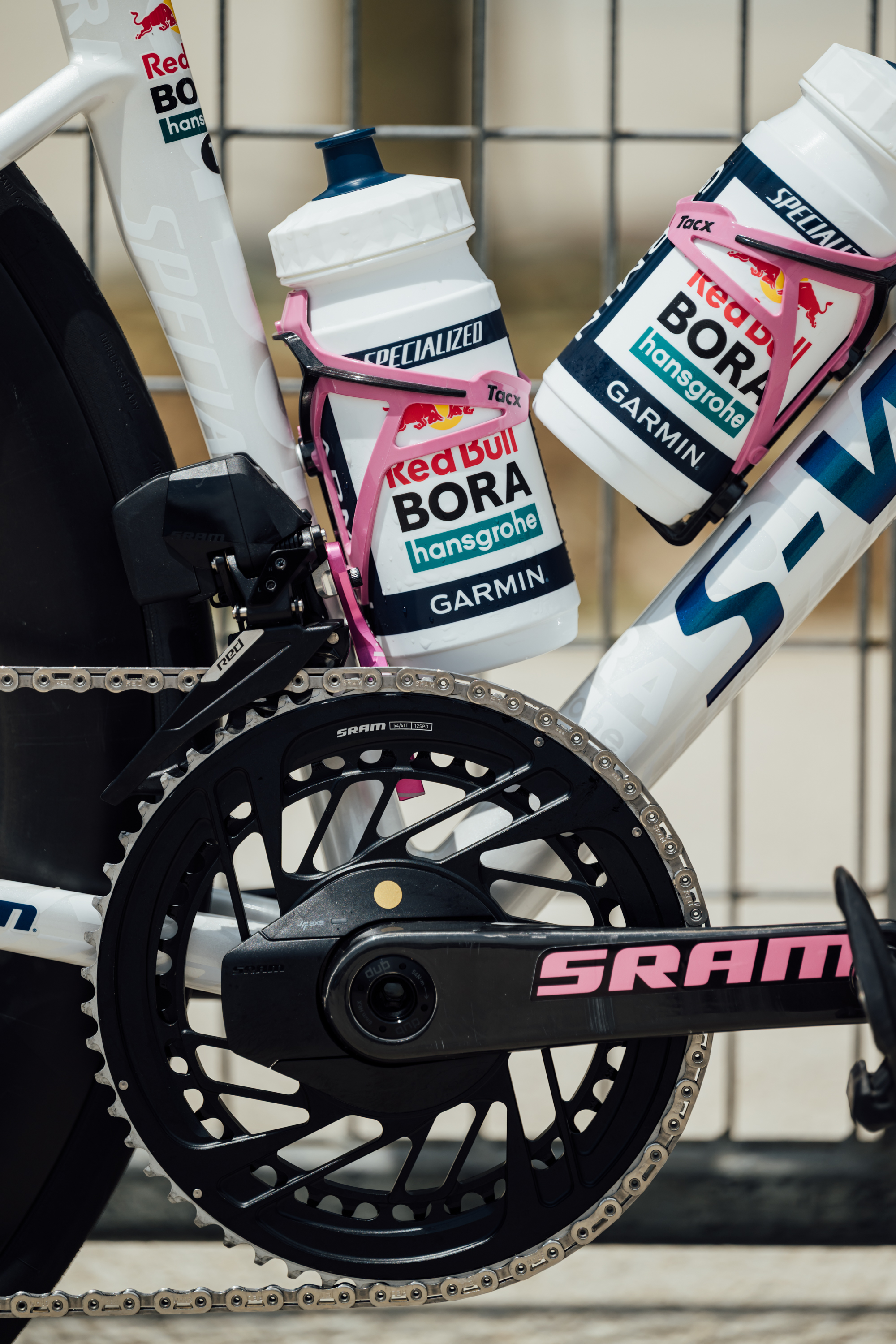 Close up of bike tech found at the Giro d'Italia 2025