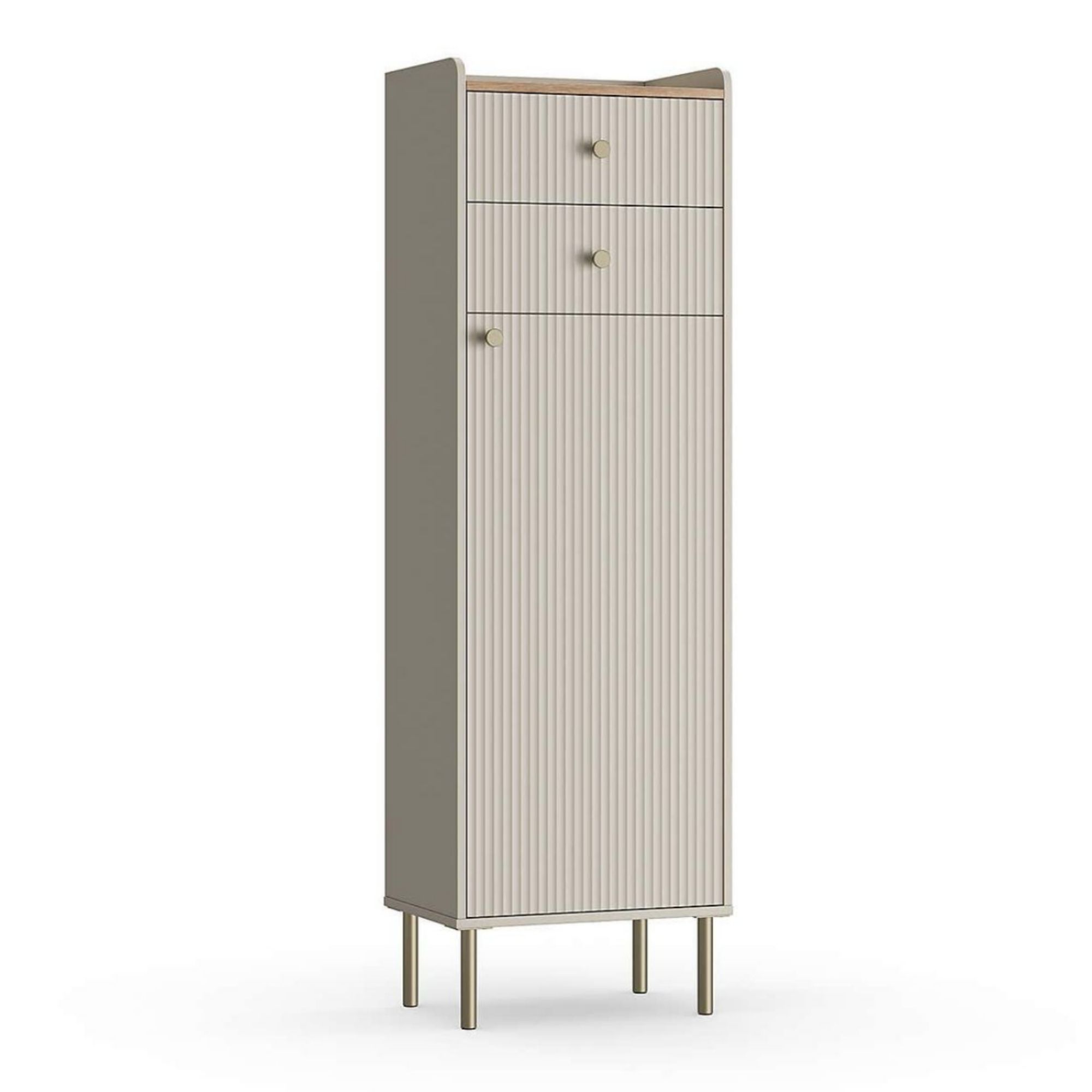 Dunelm, Georgi Tall Shoe Storage Unit