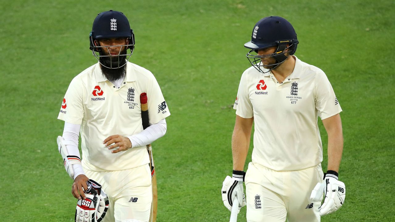 Moeen Ali Dawid Malan Ashes cricket Gabba