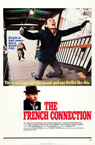 Original poster for the film The French Connection
