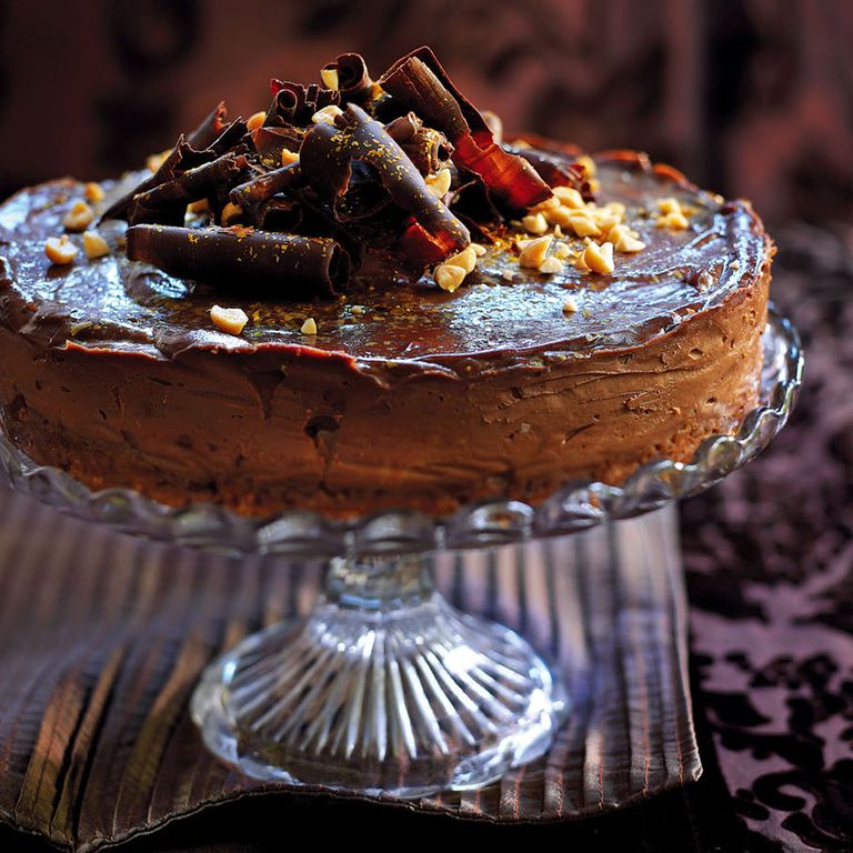Chocolate and Salted Peanut Cheesecake recipe-cake recipes-recipe ideas-new recipes-woman and home