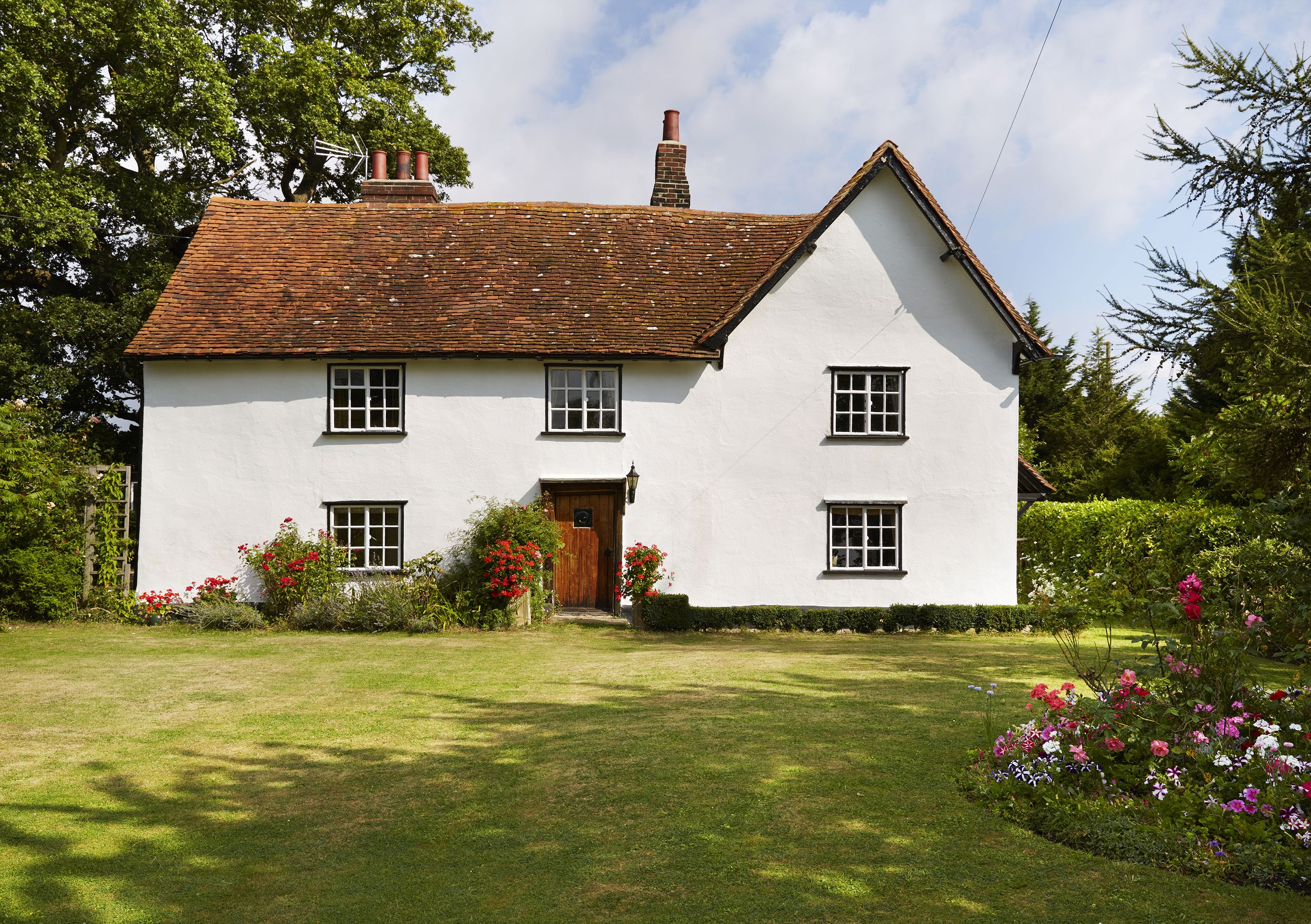 exterior of cottage