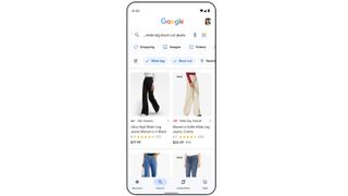 Dynamic shopping filters in Google Search